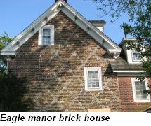 Eagle Manor brick house