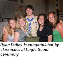 Ryan Dailey, Eagle Scout