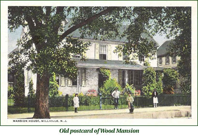 Postcard of Wood Mansion