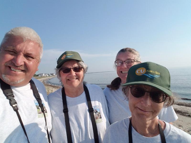 2018 Fish Hawks - Tony Klock, Mary Watkins, Karen Williams, Kathy Michel