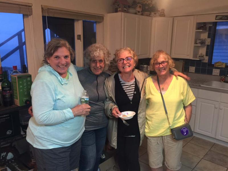 Team Leopold Cooks: Stephanie Simon, Gloria Guidera, Sue Leopold, Billy Jackson