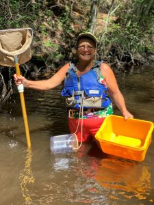 Cheryl Howell the Master Netter Dragonfly Sampling Manumukin