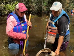 Dragonfly Sampling 2019 Maureen and Marion Manumuskin River