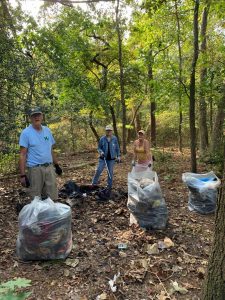 Clean up Waltman Maurice River Trail Waterways Clean up Litter